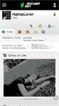 Mobile Screenshot of hatraslover.deviantart.com