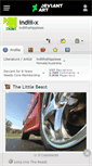 Mobile Screenshot of indiii-x.deviantart.com