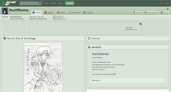 Desktop Screenshot of pearlofdemise.deviantart.com