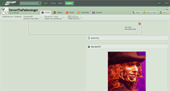Desktop Screenshot of devonthefallenangel.deviantart.com
