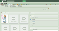 Desktop Screenshot of cawzoo.deviantart.com