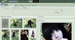 Desktop Screenshot of ectera.deviantart.com