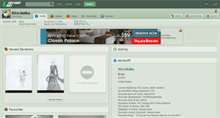 Desktop Screenshot of kiro-moiko.deviantart.com