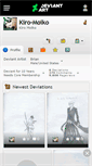 Mobile Screenshot of kiro-moiko.deviantart.com