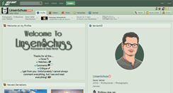 Desktop Screenshot of linsenschuss.deviantart.com