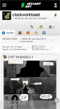 Mobile Screenshot of clockworktoast.deviantart.com