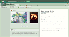 Desktop Screenshot of daponyclub.deviantart.com