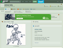 Tablet Screenshot of aminar-tales.deviantart.com