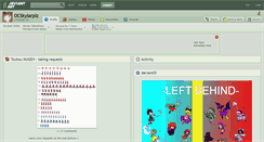 Desktop Screenshot of ocskylarplz.deviantart.com