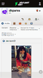 Mobile Screenshot of disparea.deviantart.com