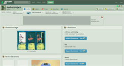 Desktop Screenshot of madvenomjack.deviantart.com