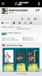 Mobile Screenshot of madvenomjack.deviantart.com