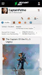 Mobile Screenshot of captainfeline.deviantart.com