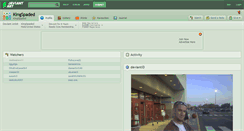 Desktop Screenshot of kingspaded.deviantart.com