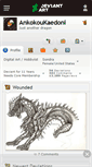 Mobile Screenshot of ankokoukaedoni.deviantart.com
