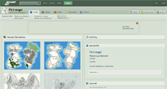 Desktop Screenshot of fir3-angel.deviantart.com
