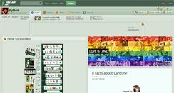 Desktop Screenshot of kyt666.deviantart.com