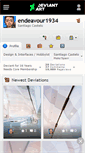 Mobile Screenshot of endeavour1934.deviantart.com