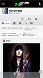 Mobile Screenshot of edsonrage.deviantart.com
