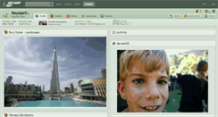Desktop Screenshot of keyszers.deviantart.com