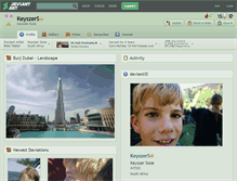 Tablet Screenshot of keyszers.deviantart.com
