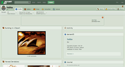 Desktop Screenshot of hobba.deviantart.com