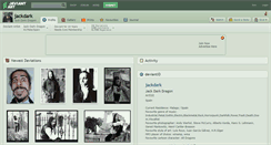 Desktop Screenshot of jackdark.deviantart.com