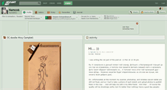 Desktop Screenshot of namco6.deviantart.com