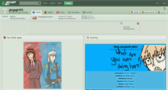 Desktop Screenshot of gingagirl95.deviantart.com