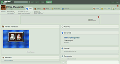 Desktop Screenshot of prince-sheogorath.deviantart.com