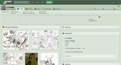 Desktop Screenshot of cvrnada.deviantart.com
