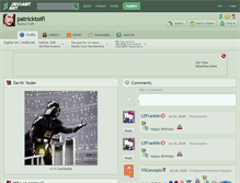 Tablet Screenshot of patricktoifl.deviantart.com