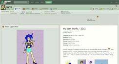 Desktop Screenshot of garvis.deviantart.com