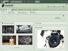 Tablet Screenshot of npenaphoto.deviantart.com
