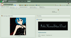 Desktop Screenshot of ichihimestardust.deviantart.com