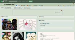 Desktop Screenshot of i-luv-reggie-bush.deviantart.com
