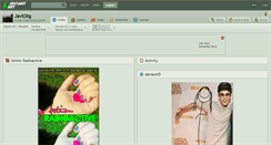 Desktop Screenshot of javiollg.deviantart.com