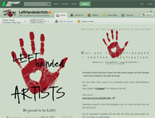 Tablet Screenshot of lefthandedartists.deviantart.com