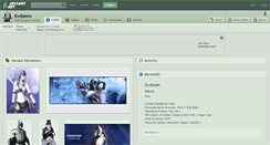 Desktop Screenshot of kwbmm.deviantart.com