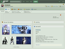 Tablet Screenshot of kwbmm.deviantart.com