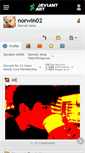 Mobile Screenshot of norwin02.deviantart.com