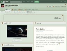Tablet Screenshot of mancombseapgood.deviantart.com