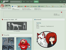 Tablet Screenshot of cam1ra.deviantart.com