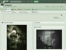Tablet Screenshot of kirlian667.deviantart.com