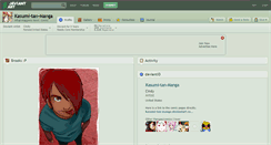 Desktop Screenshot of kasumi-tan-manga.deviantart.com
