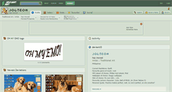 Desktop Screenshot of j-o-l-t-e-o-n.deviantart.com
