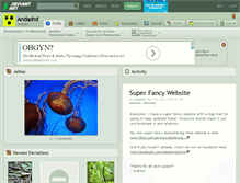 Tablet Screenshot of andashd.deviantart.com