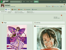 Tablet Screenshot of meisarn.deviantart.com