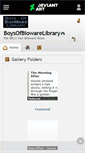 Mobile Screenshot of boysofbiowarelibrary.deviantart.com