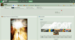 Desktop Screenshot of fdnt.deviantart.com